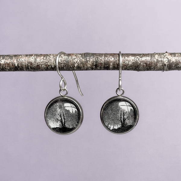 King Billy Pine Dangle Earrings - Handmade In Tasmania - Myrtle & Me
