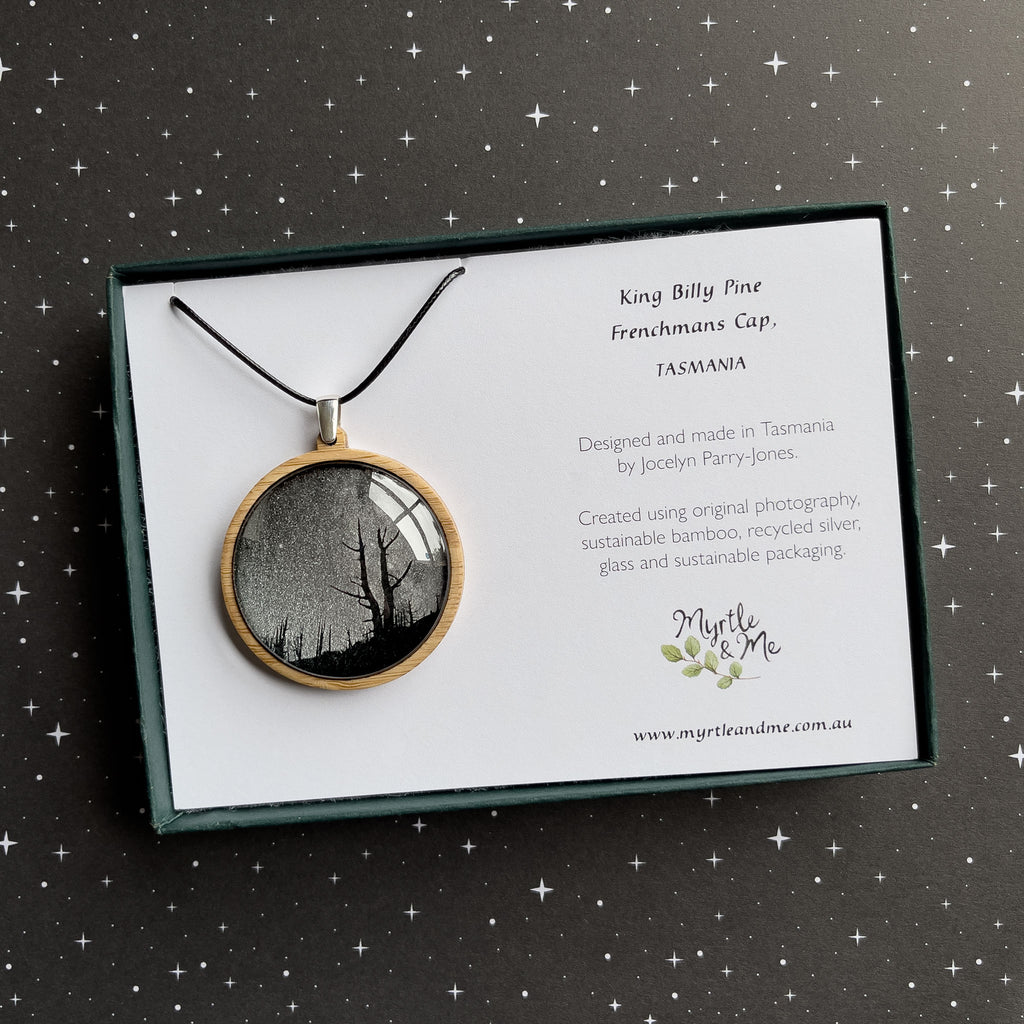 King Billy Pine Necklace - Tasmanian Wilderness Photography - Walls of Jerusalem