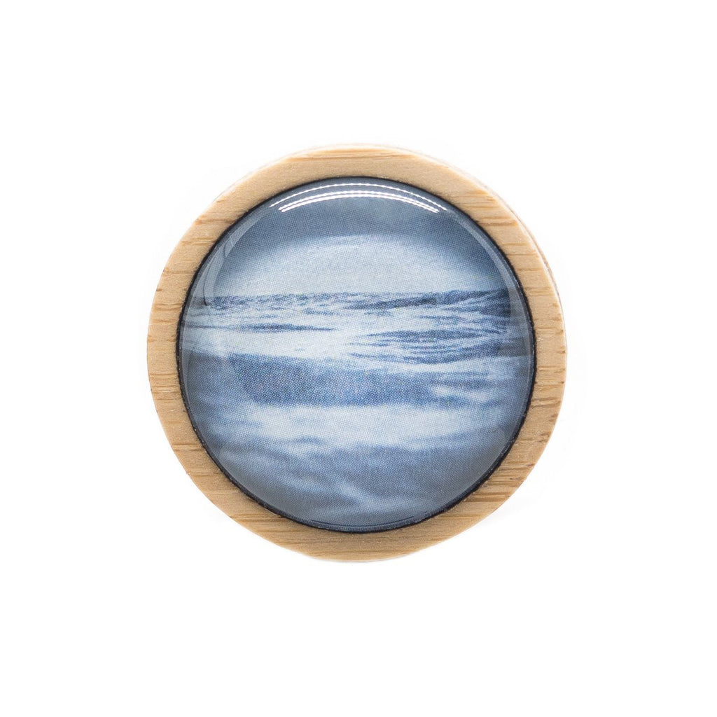 Fortescue Bay Tasmania Handmade Brooch - Three Capes Walk - Myrtle & Me Jewellery