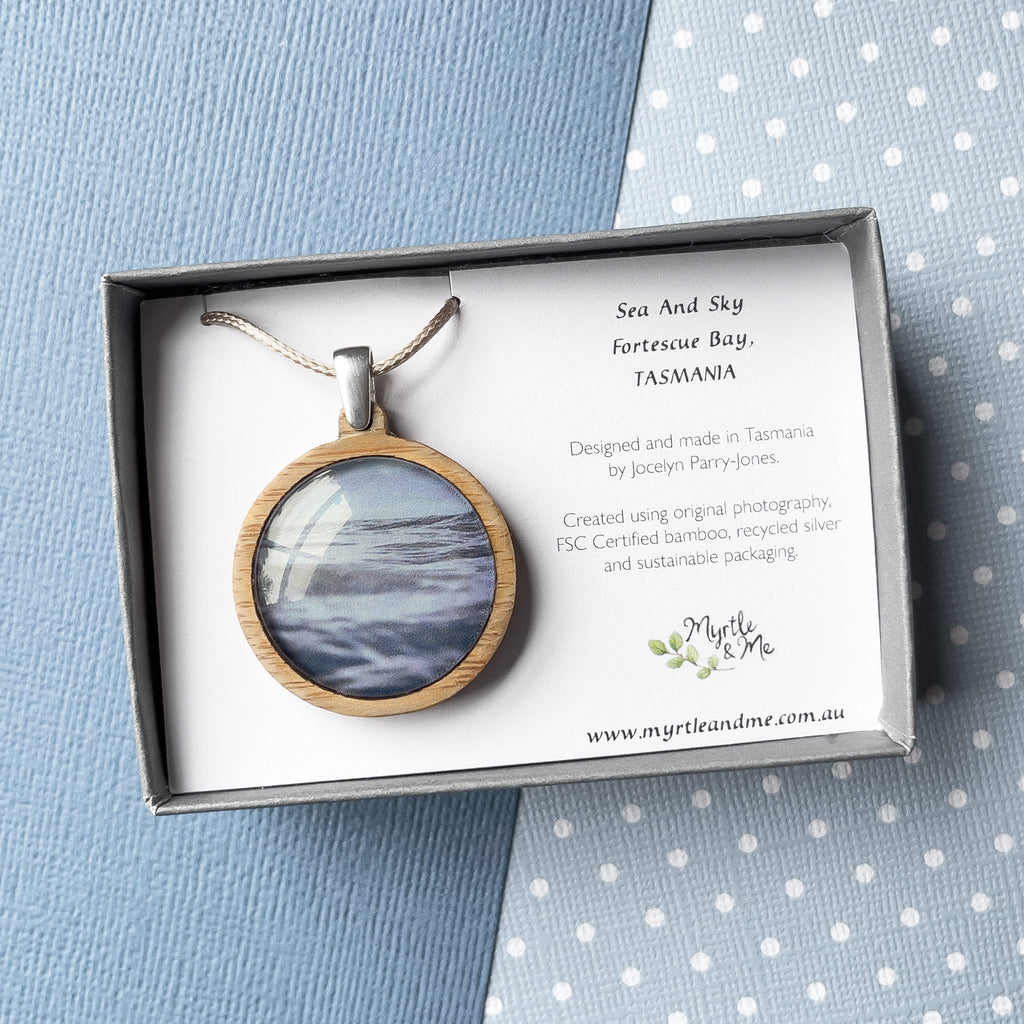 Fortescue Bay Tasmania Handmade Necklace - Myrtle & Me Jewellery
