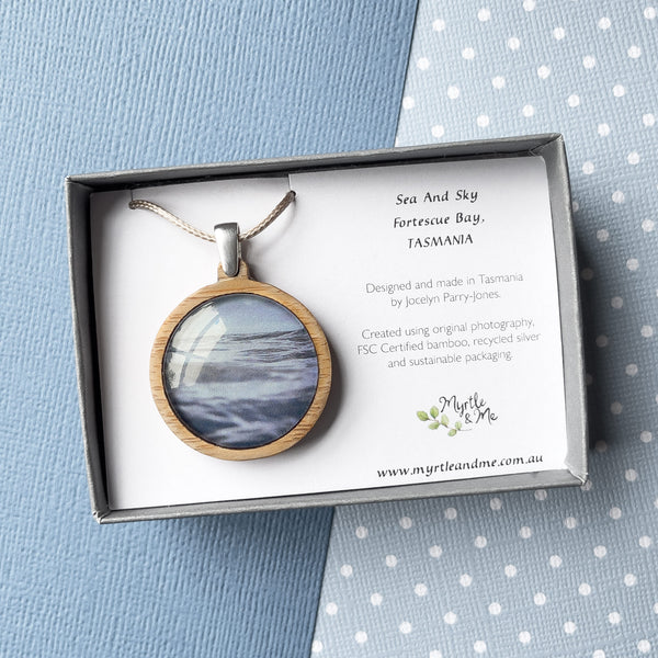 Fortescue Bay Tasmania Handmade Necklace - Myrtle & Me Jewellery