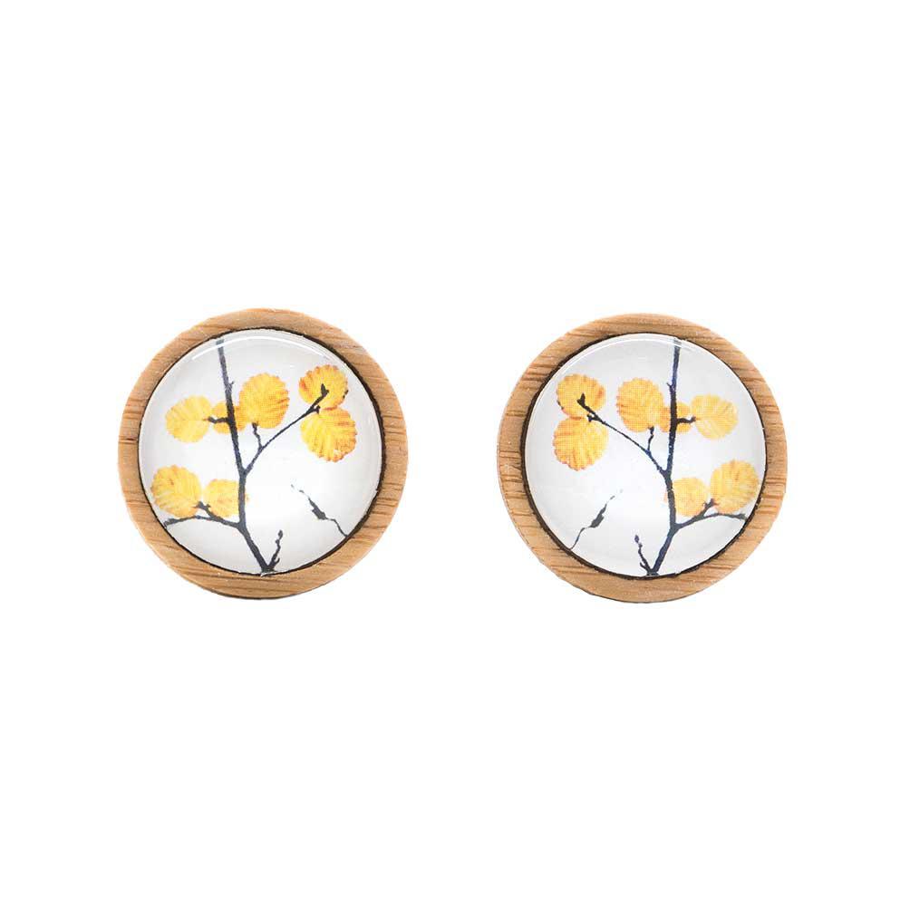 Fagus - Deciduous Beech - Handmade Cufflinks - Myrtle & Me