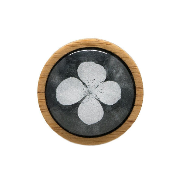 Leatherwood Flower Brooch -Handmade In Tasmania - Myrtle & Me Jewellery