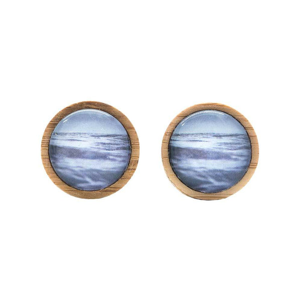Fortescue Bay Tasmania Handmade Cufflinks - Three Capes Walk - Myrtle & Me Jewellery