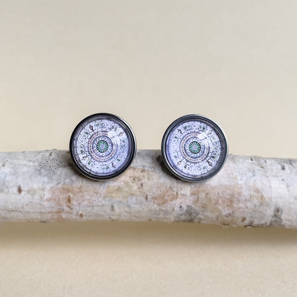 Commandant's House Port Arthur Tasmania - Handmade Steel Earrings - Myrtle & Me