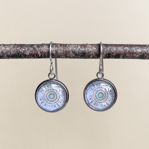 Plate at Commandant's House Port Arthur Tasmania - Handmade Earrings - Myrtle & Me