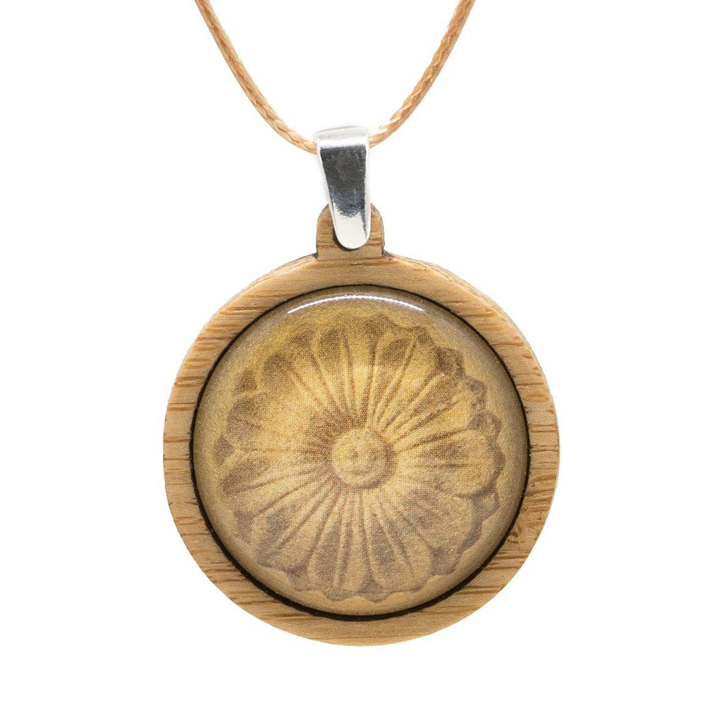 Gold Convict Stone Handmade Necklace - Port Arthur Tasmania - Myrtle & Me Jewellery