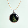Green Fern Necklace - Made In Tasmania By Myrtle & Me Jewellery