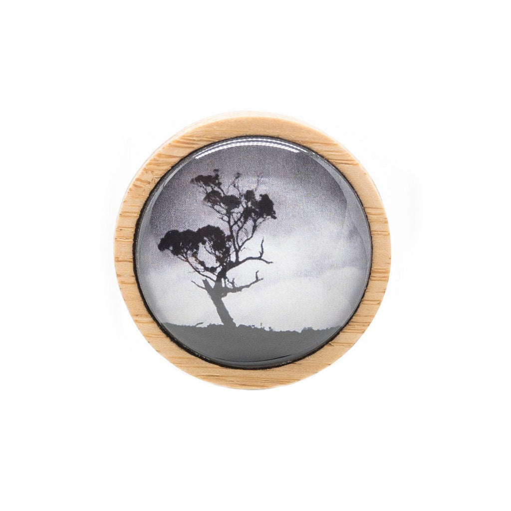 Australian Gum Tree Brooch - Handmade in Tasmania - Myrtle & Me Jewellery