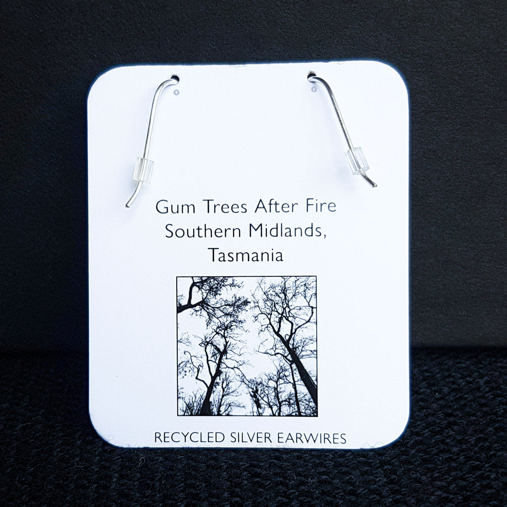 Gum Trees After Fire - Drop Earrings-Earrings-Myrtle & Me