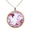 Pink Blossom Handmade Necklace - Myrtle & Me Tasmanian Jewellery